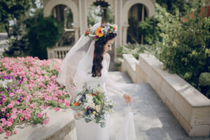 כתר פרחים לחתונה